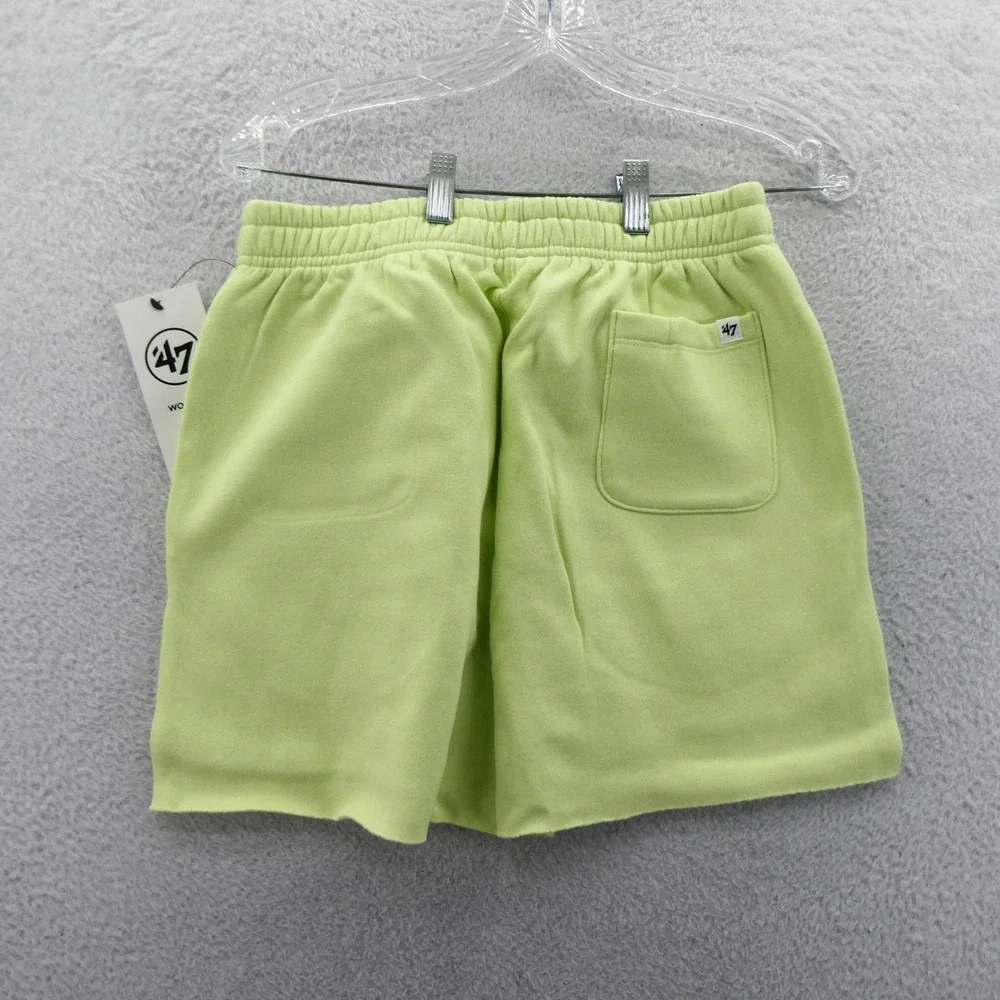 '47 Shorts Women Small St. Louis Cardinals Lime Green Pink‎ Graphic Fleece MLB
